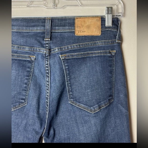 J. Crew Women's Blue Toothpick Jeans - Picture 6 of 10